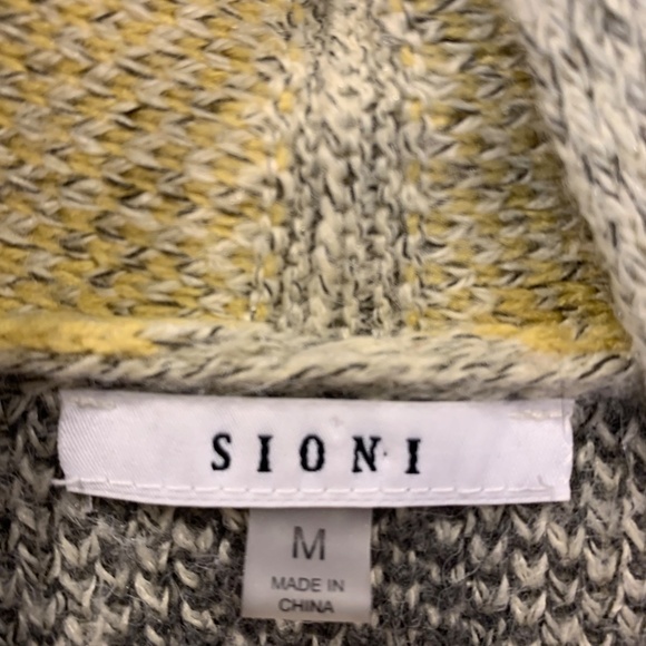 Sioni – Long Open-Front Knit Cardigan - Picture 5 of 10